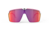 RUDY PROJECT Okulary przeciwsłoneczne SPINSHIELD white pink fluo / multilaser red