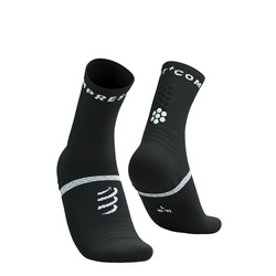 COMPRESSPORT Skarpetki do biegania PRO MARATHON SOCKS V2.0 black/white
