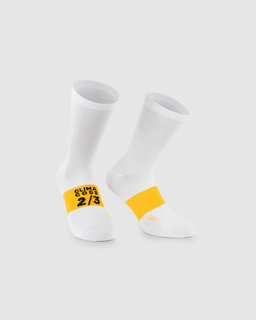 ASSOS Skarpetki rowerowe SPRING FALL SOCKS EVO white series