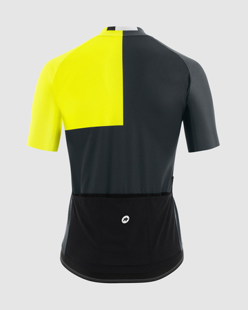 ASSOS Koszulka rowerowa MILLE GT JERSEY C2 EVO JERSEYSTAHLSTERN optic yellow