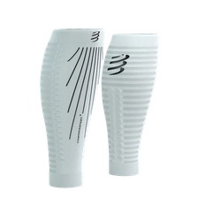 COMPRESSPORT Opaski kompresyjne na łydki R2 AERO white/black