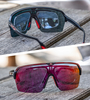 RUDY PROJECT Okulary przeciwsłoneczne SPINSHIELD AIR white matte multilaser gold