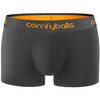 COMFYBALLS Bokserki REGULAR COTTON charcoal flame orange