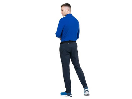 RONHILL Spodnie biegowe męskie CORE SESSION TRACKSTER black/bright white