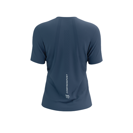 COMPRESSPORT Koszulka biegowa damska PERFORMANCE SS T-SHIRT indigo