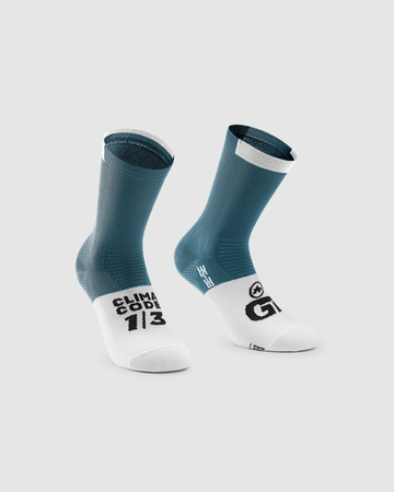 ASSOS Skarpetki rowerowe GT SOCKS pruxian blue