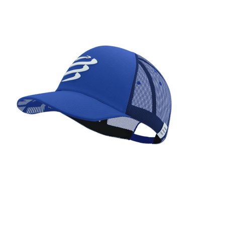 COMPRESSPORT Czapka lifestyle TRUCKER CAP dazz blue/white