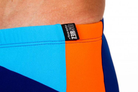 ZEROD Kąpielówki TRUNKS Dark Blue Atoll/Orange