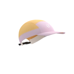 COMPRESSPORT Czapka biegowa 5 PANEL LIGHT CAP buff orange/roseate