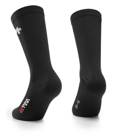 ASSOS Skarpetki rowerowe RS SOCKS TARGA Black Series