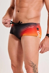 ZEROD Kąpielówki TRUNKS vortex solar