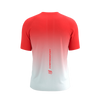 COMPRESSPORT Koszulka biegowa PERFORMANCE SS T-SHIRT fluo red/white