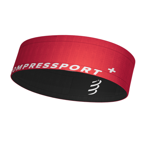 COMPRESSPORT Pas biegowy FREE BELT fluo red/black