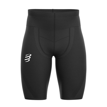 COMPRESSPORT Spodenki biegowe kompresyjne OXYGEN UNDER CONTROL SHORT black