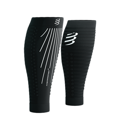 COMPRESSPORT Opaski kompresyjne na łydki R2 AERO black/white