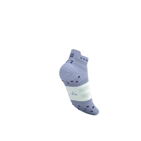 COMPRESSPORT Skarpetki do biegania PRORACING SOCKS V4 ULTRALIGHT RUN LOW lavender/white