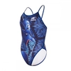 ZEROD Strój kąpielowy jednoczęściowy ONE PIECE RAVENMAN MERMAID BLUE