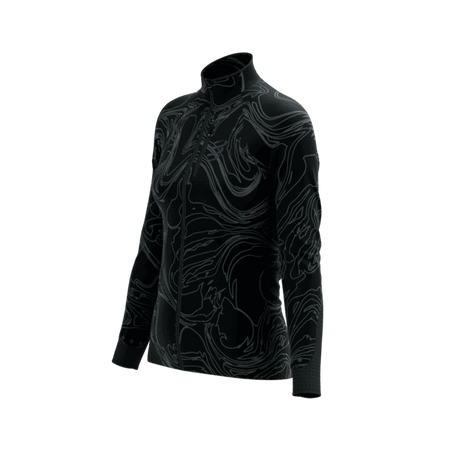 COMPRESSPORT Kurtka biegowa damska HURRICANE WINDPROOF JACKET AURORA black/aurora