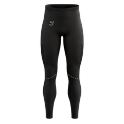 COMPRESSPORT Legginsy biegowe męskie WINTER RUNNING LEGGING black