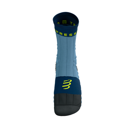 COMPRESSPORT Skarpetki do biegania zimowe PRORACING SOCKS WINTER TRAIL denim/poseidon