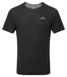 RONHILL Koszulka biegowa męska TECH RACE S/S TEE black/artemis