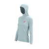 COMPRESSPORT Kurtka biegowa damska HURRICANE WATERPROOF 10/10 JACKET grey dawn