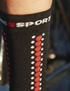 COMPRESSPORT Skarpetki rowerowe PRORACING SOCKS V4 BIKE black/red