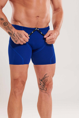 ZEROD Spodenki pływackie BOXERS royal blue/sky blue