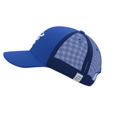 COMPRESSPORT Czapka lifestyle TRUCKER CAP dazz blue/white
