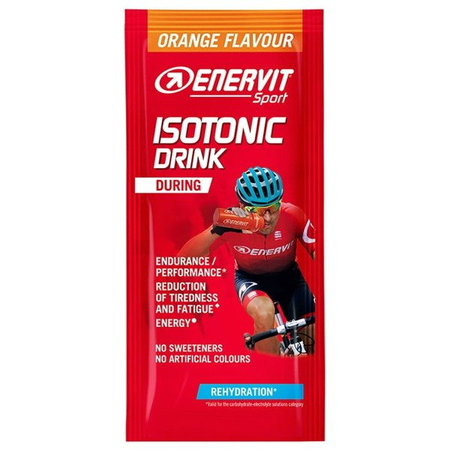 ENERVIT Napój izotoniczny ISOTONIC DRINK pomarańczowy saszetka 15 g x 10 szt.