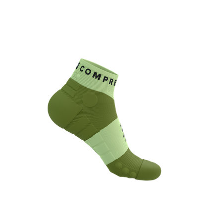 COMPRESSPORT Skarpetki do biegania ULTRA TRAIL LOW SOCKS V2.0 shadow lime/woodbine