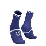 COMPRESSPORT Skarpetki do biegania PRO MARATHON SOCKS V2.0 orient blue/star white