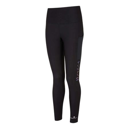 RONHILL Legginsy biegowe damskie TECH WINTER TIGHT czarne