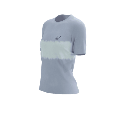 COMPRESSPORT Koszulka biegowa damska PERFORMANCE SS T-SHIRT lavender/white