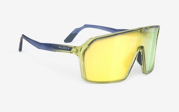 RUDY PROJECT Okulary przeciwsłoneczne SPINSHIELD crystal blue apple green gloss multilaser yellow