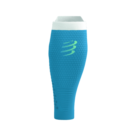 COMPRESSPORT Opaski kompresyjne na łydki R2V3 norse blue/white