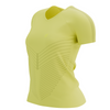 COMPRESSPORT Koszulka biegowa damska PERFORMANCE SS T-SHIRT green sheen