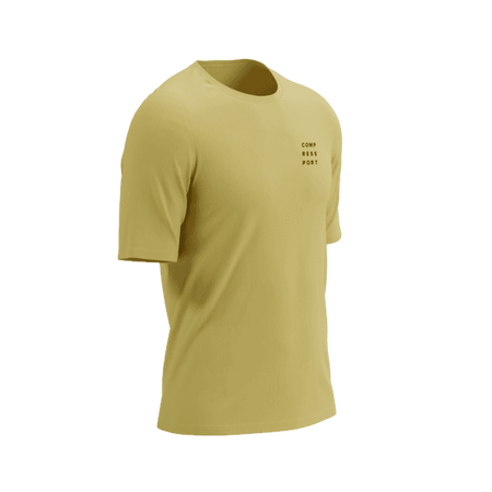 COMPRESSPORT Koszulka lifestyle męska PODIUM SS T-SHIRT ceylon yellow