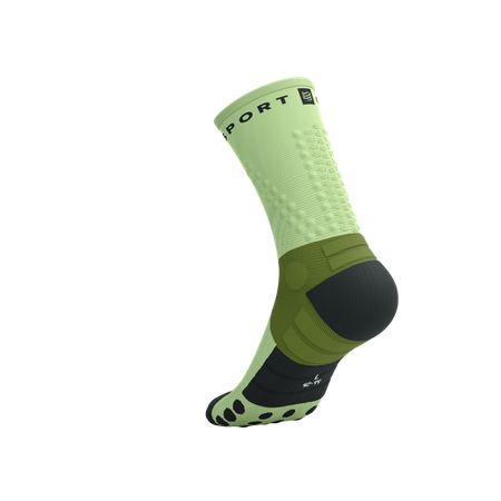 COMPRESSPORT Skarpetki do biegania ULTRA TRAIL SOCKS V2.0 woodbine/shadow lime