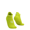 COMPRESSPORT Skarpetki do biegania krótkie PRORACING SOCKS V4 RUN LOW green sheen/white