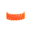 XTENEX Elastyczne sznurówki sportowe XTENEX XH200 HYBRID fluo orange