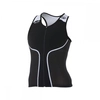ZEROD Top triathlonowy damski iTOP Czarny