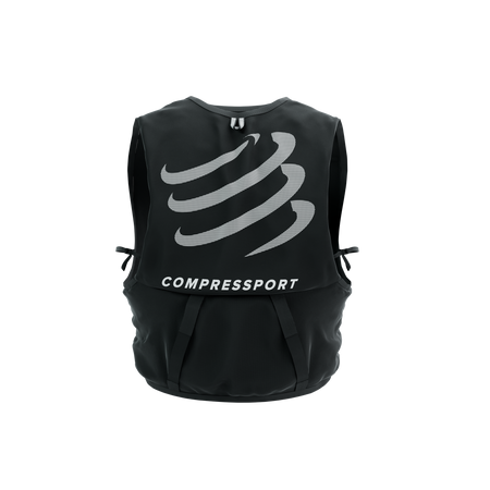 COMPRESSPORT Plecak do biegania ULTRUN EVO 10 PACK black +2x soft flask