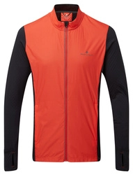 RONHILL Kurtka biegowa męska HYPERCHILL JACKET czarno-czerwona