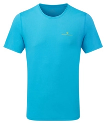 RONHILL Koszulka biegowa męska CORE S/S TEE błękitna