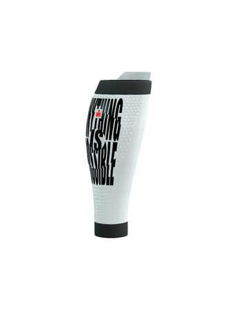 COMPRESSPORT Opaski kompresyjne na łydki R2 3.0 IRONMAN 2025 white