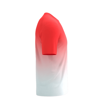 COMPRESSPORT Koszulka biegowa PERFORMANCE SS T-SHIRT fluo red/white