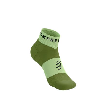 COMPRESSPORT Skarpetki do biegania ULTRA TRAIL LOW SOCKS V2.0 shadow lime/woodbine