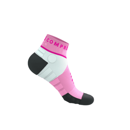 COMPRESSPORT Skarpetki do biegania ULTRA TRAIL LOW SOCKS V2.0 begonia/neon pink