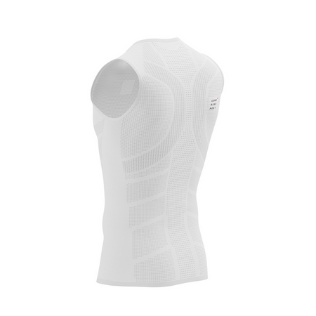 COMPRESSPORT Koszulka termoaktywna męska ON/OFF TANK TOP white
